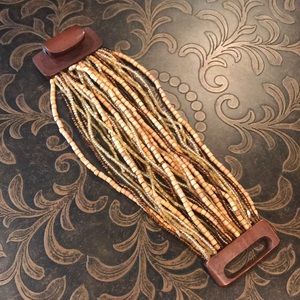 Vintage Cookie Lee beaded bracelet